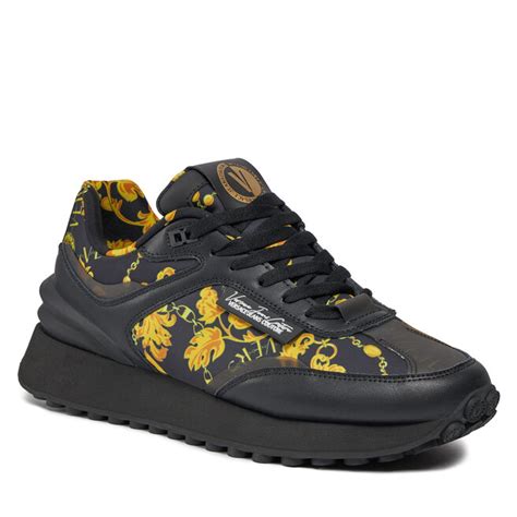 scarpe versace uomo ebay|Versace couture scarpe sneakers uomo spyke 75YA3SH2 nero .